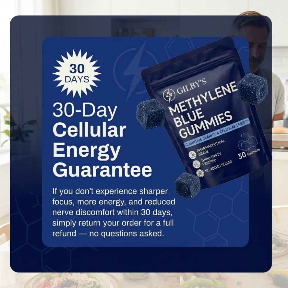 GILBY's USP Grade Blue Methylene Gummies
