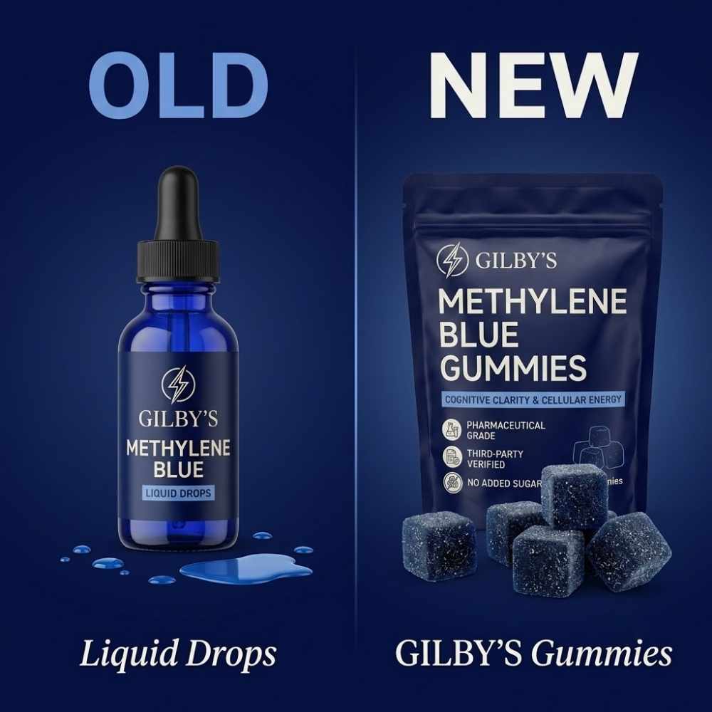 GILBY's USP Grade Blue Methylene Gummies