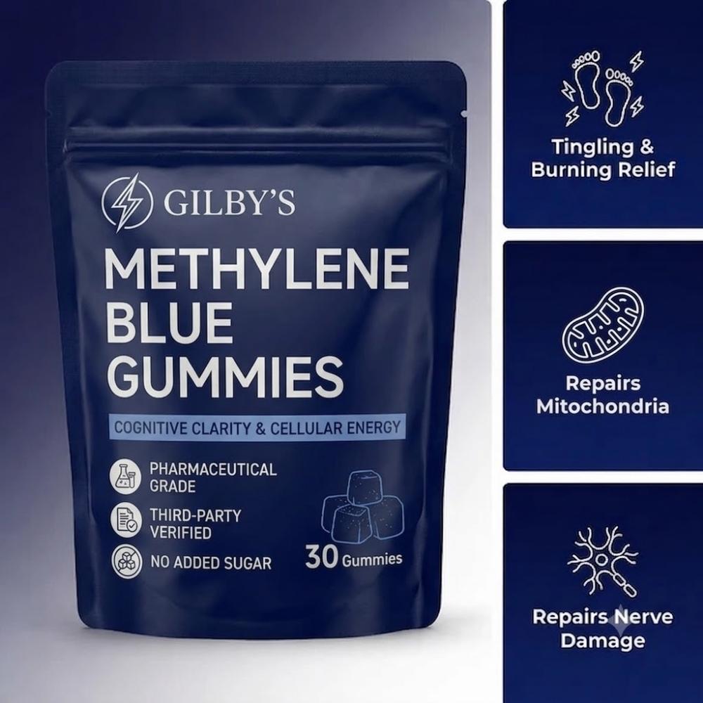GILBY's USP Grade Blue Methylene Gummies